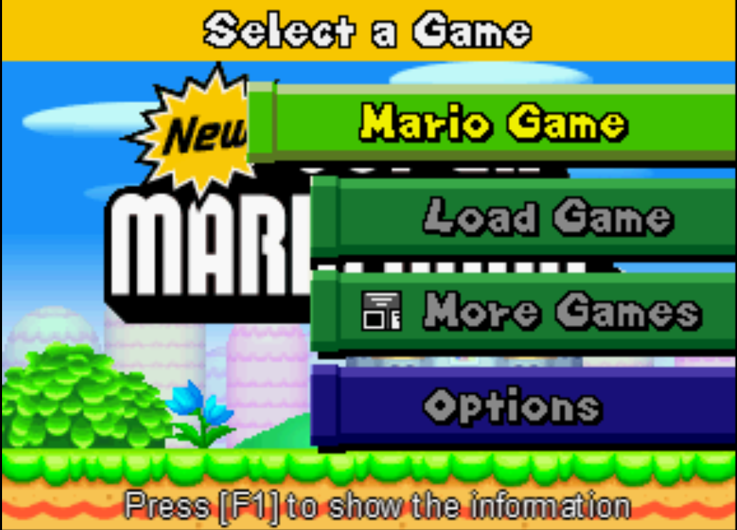 New Super Mario Bros Ds Game